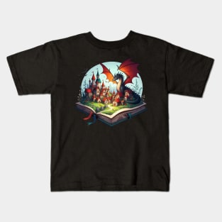 Reading Fantasy Books is Fun Kids T-Shirt